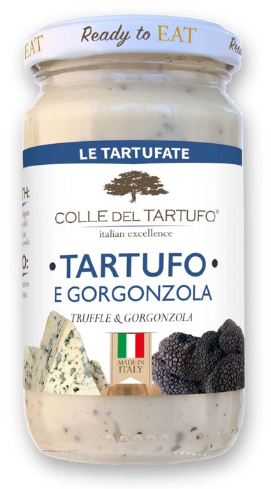 コレデルタルトゥフォ トリュフ＆ゴルゴンゾーラチーズ トリュフソース 表面