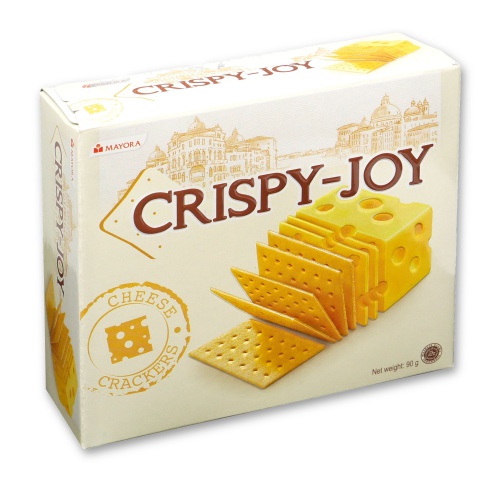 マヨラ クリスピージョイ チーズビスケット90g