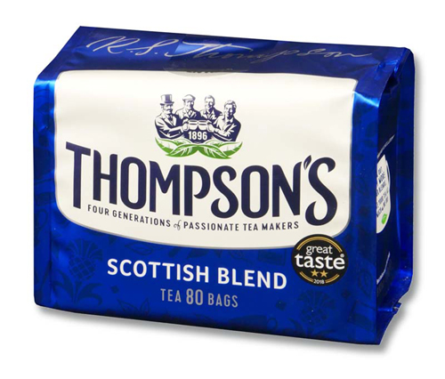 トンプソンズティー スコティッシュブレンド 紅茶 表面