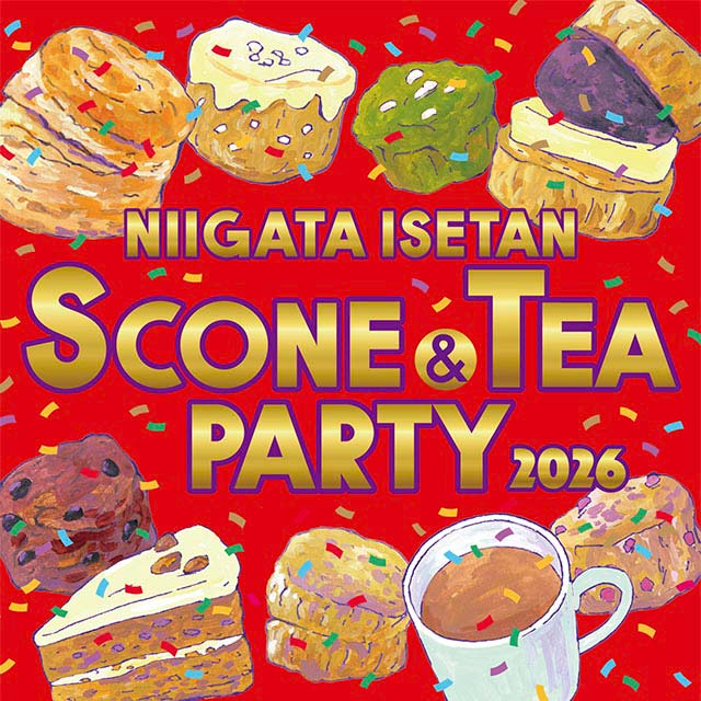 新潟伊勢丹スコーンパーティ2026